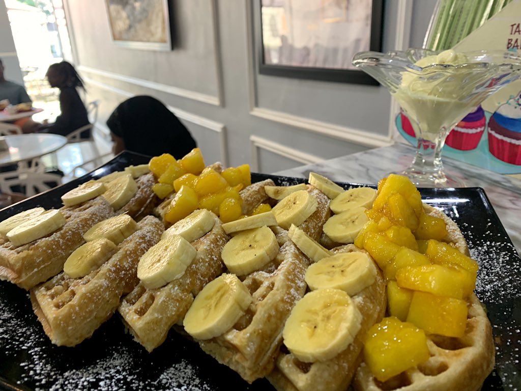 WaffleWayNG's tweet photo. Good morning from #WaffleStop! 

It’s time for your morning fix 😋

#WaffleStopExperience https://t.co/4N7KKWNax1