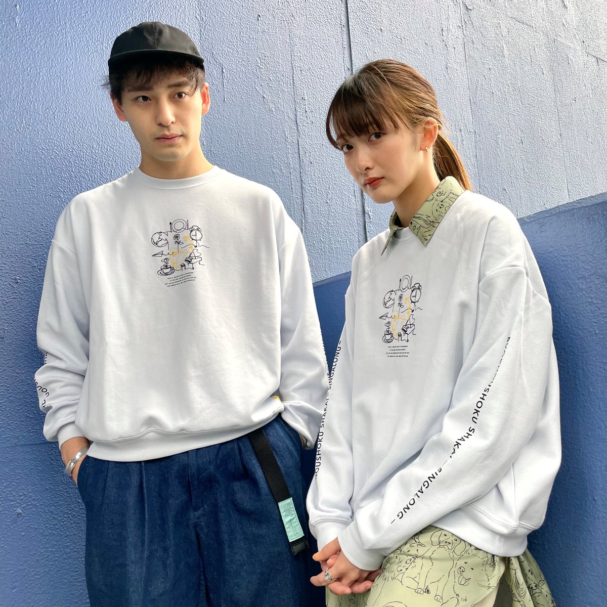 緑黄色社会　SINGALONGコーチジャケット SINGALONGコーチジャケット | 緑黄色社会 official store