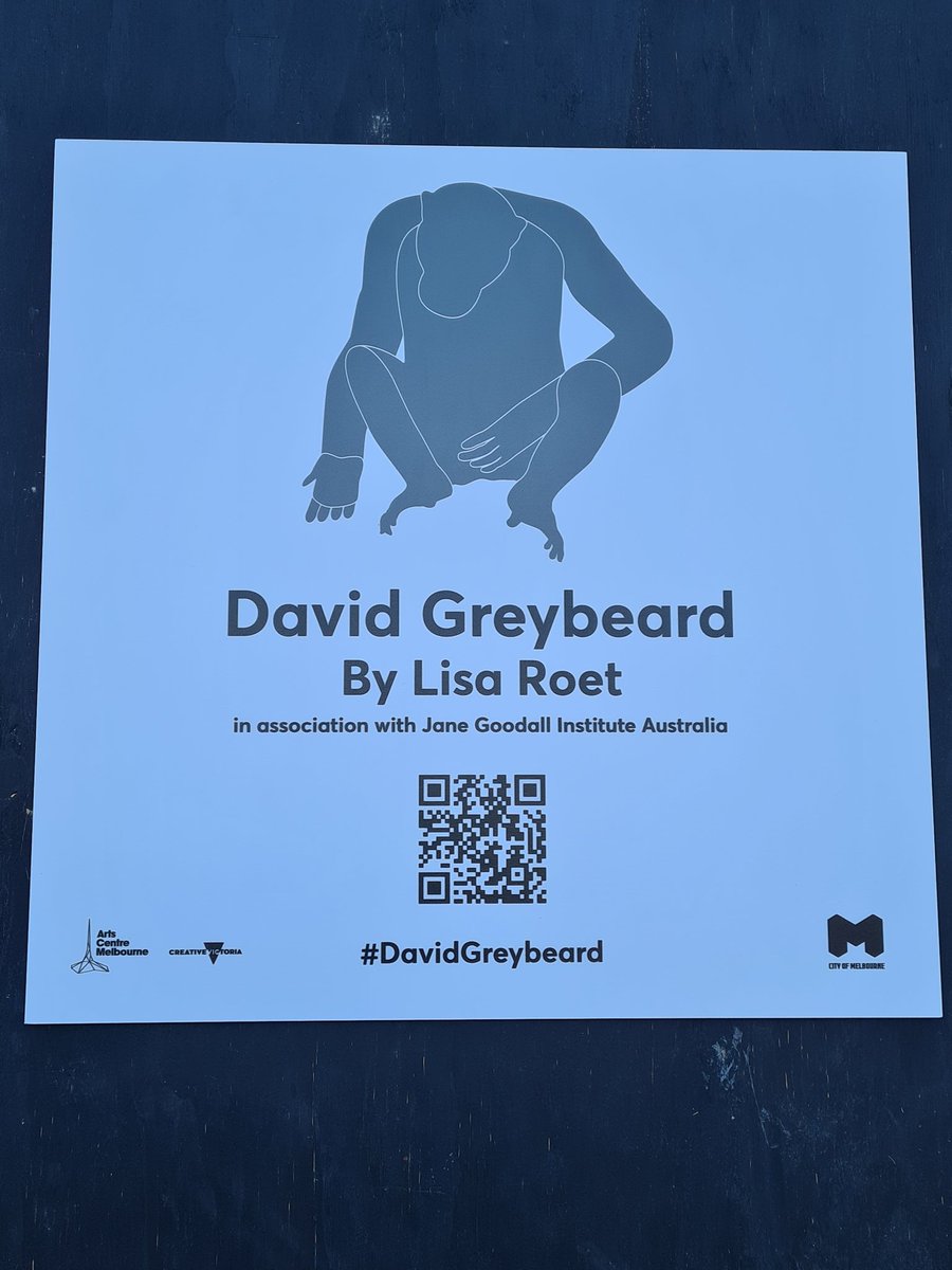 SugakookieOT7's tweet photo. RM would love this art installation at Southbank, Melbourne #DavidGreybeard is here!! @artscentremelb @cityofmelbourne @BTS_twt #namjooning https://t.co/0n1236xghK