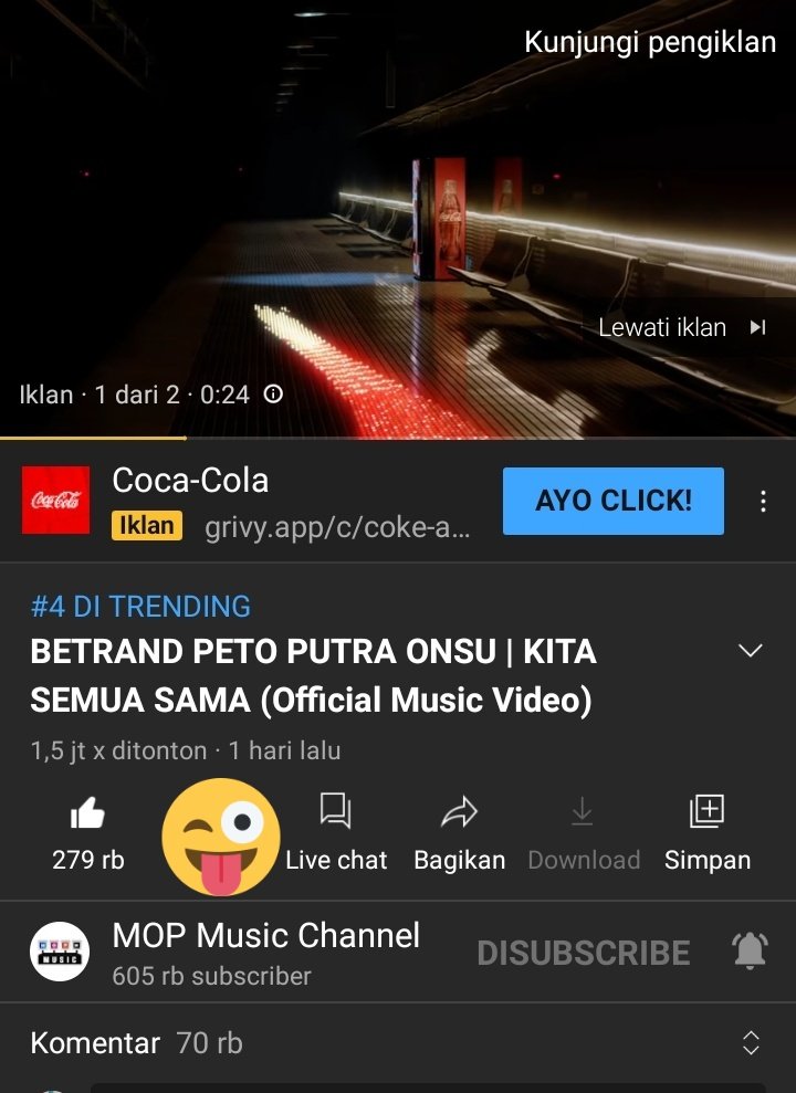 LolinLhky's tweet photo. Gas sampai puncak gays udah #trending4 
#KitaSemuaSamaBetrand 
#kitasemuasama 
#betrandpetoputraonsu 
#BetrandNewMV https://t.co/PVUi9x0U1u