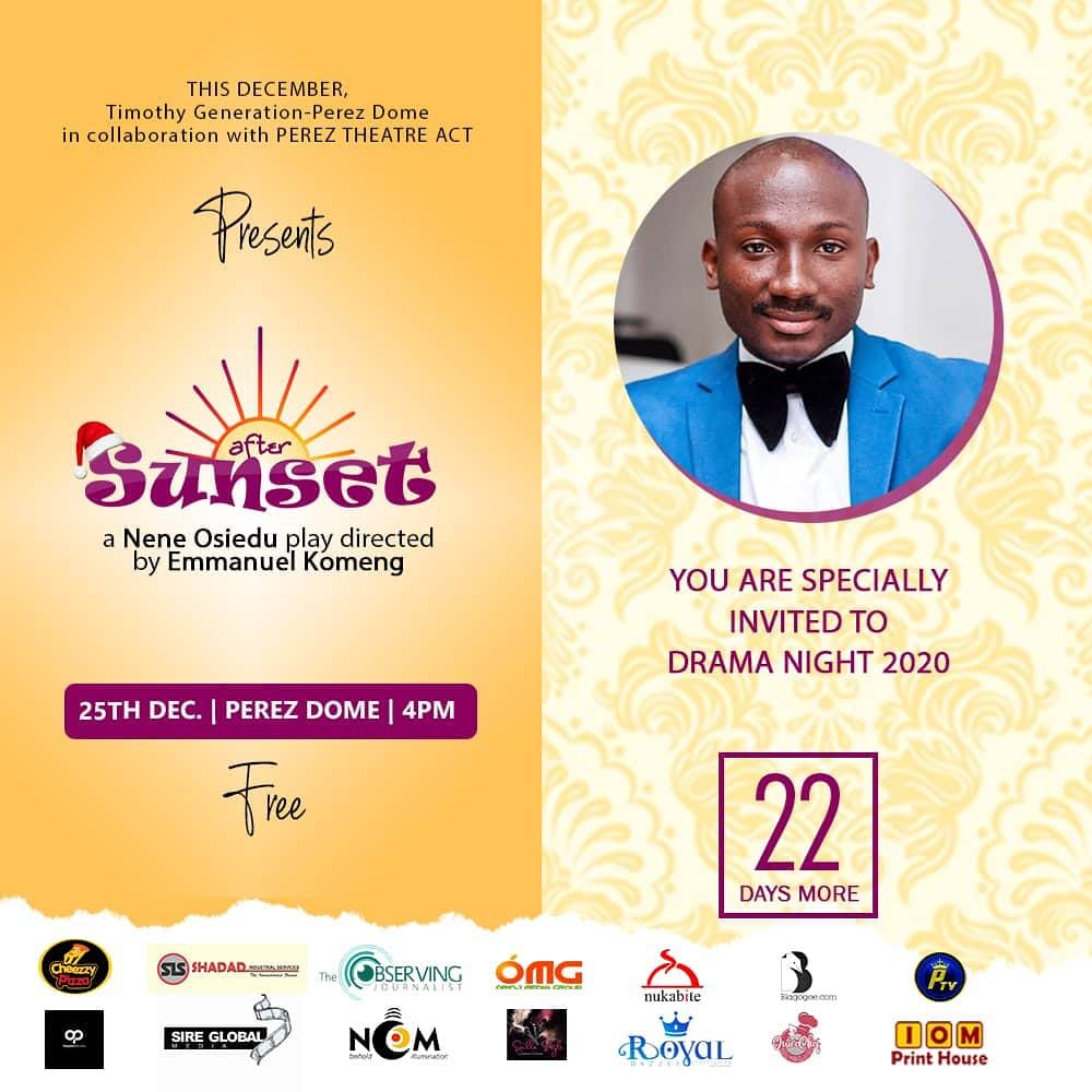 TG_Perezdome's tweet photo. Countdown is on...@pereztheatreact
#DN2020
#AfterSunset
#FaithInTheseTimes
#ChurchinTg https://t.co/8pV9TLdz4o