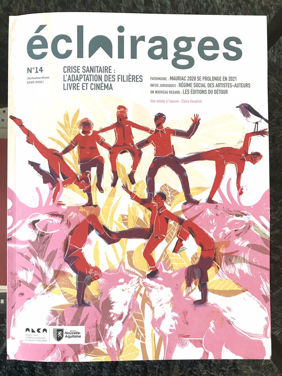 nicolasrinald1's tweet image. Le 14e #Éclairages, revue semestrielle d’@ALCA_NAquitaine, est sorti de presse et distribué ! 48 pages sur l’actu culturelle en @NvelleAquitaine dont un dossier sur l’adaptation des filières #livre et #cinéma à la crise sanitaire, à retrouver sur prologue-alca.fr/fr/eclairages