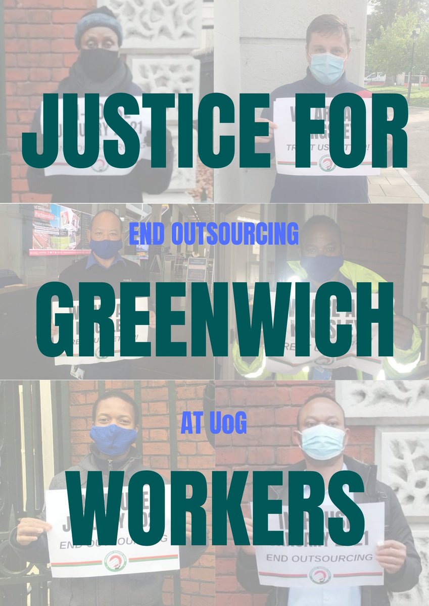 IWGBUoL's tweet photo. 🚨🚨BREAKING: Outsourced workers at @UniofGreenwich will vote on strike action on pay, conditions &amp; discrimination as part of our campaign to END OUTSOURCING.

The IWGB served 🗳️ notice of ballot 🗳️ on Greenwich's subcontractor Sodexo yesterday 🔥🔥🔥 https://t.co/99RoQPzI2y