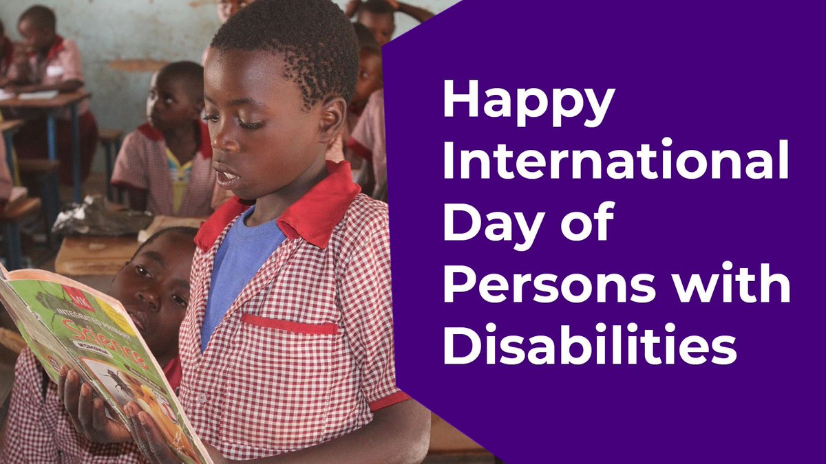 Today is International Day of Persons with Disabilities and we’re grateful for the vital role technology has played in keeping us connected and enabling us to continue our work around the world. #IDPD20