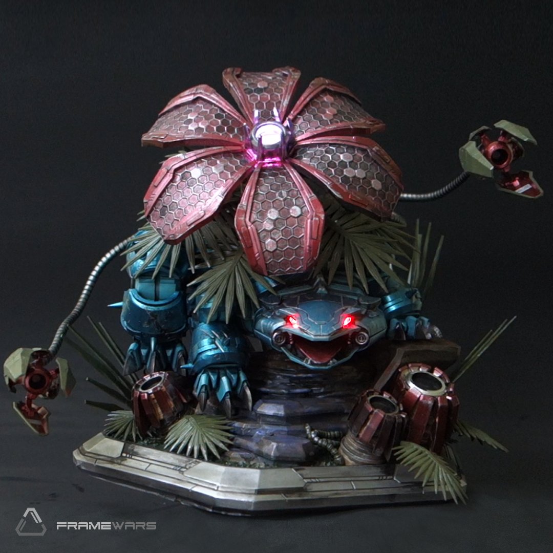 Frame_Wars's tweet image. All packed and ready to ship!

#framewars #hybridpokemon #mechapokemon #mechavenusaur #venusaur