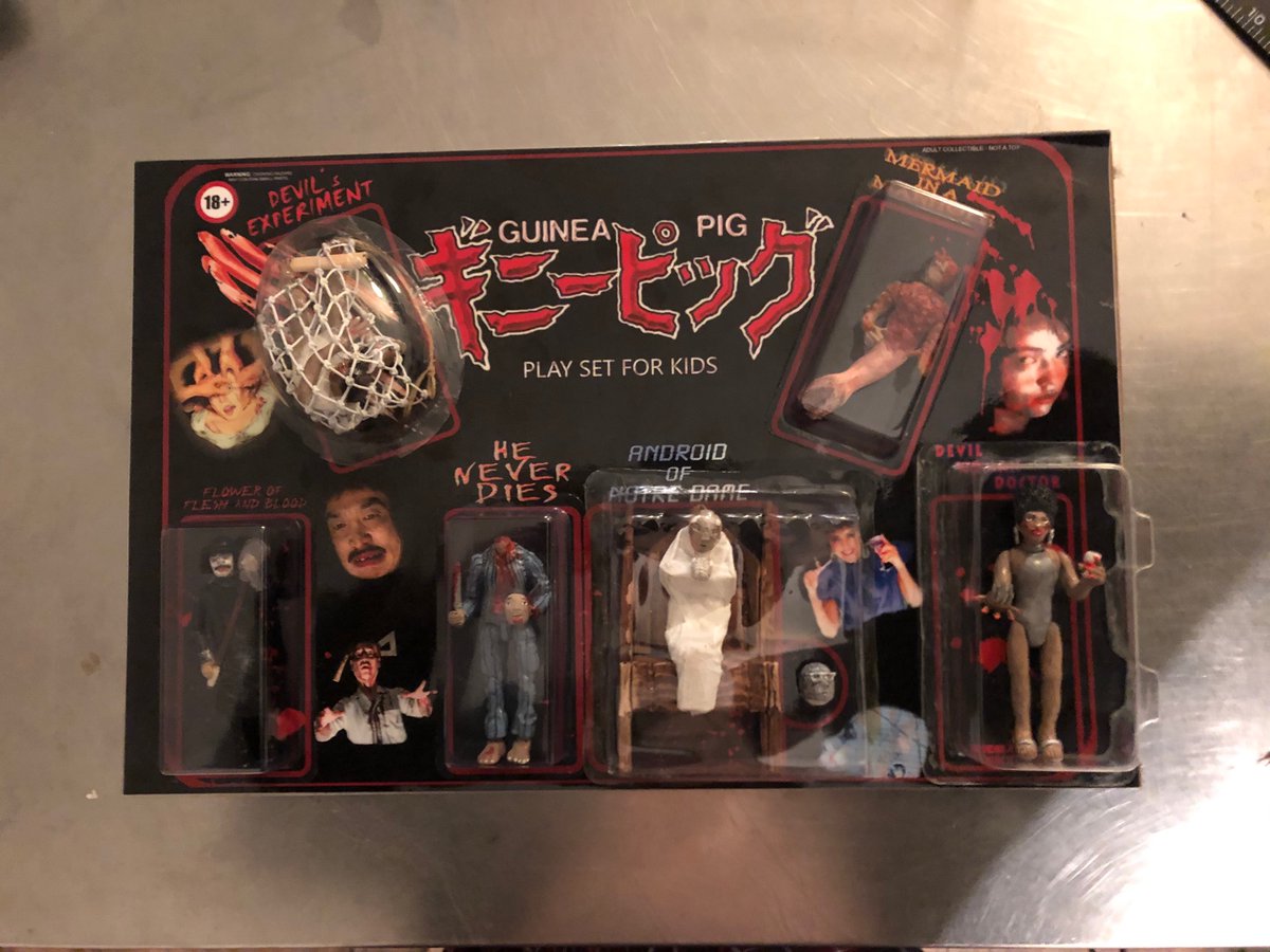 New Custom Figure Set! The Guinea Pig Play Set for Kids! #customactionfigures #customtoys #guineapig #horror