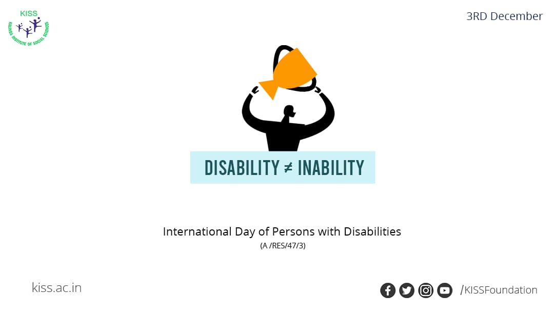 kissfoundation's tweet photo. International Day of Persons with Disabilities aims to promote the rights and well-being of the differently abled. Lets #DisableStereotypes and help persons with disabilities receive the support they need to live an independent and fulfilling life.
#WorldDisabilityDay #idpd https://t.co/nusiHisYrc