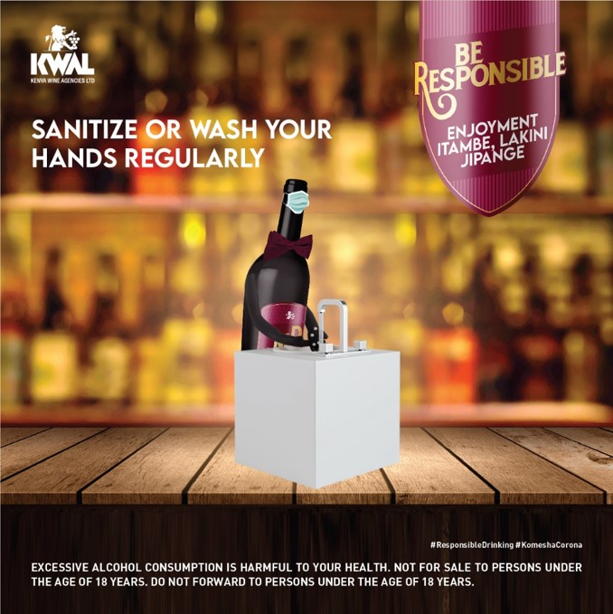 KWALOFFICIAL's tweet photo. Let's keep on taking precaution by sanitizing and washing our hands regularly. #StaySafe #EnjoyResponsibly https://t.co/9mCgqCk6cx