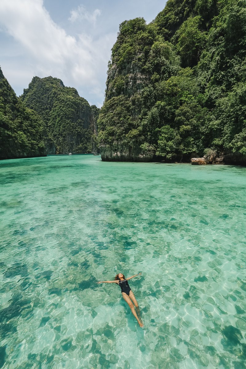 Crystal clear water, striking limestone karsts and white sand beach await at Phi Phi Island. Immerse in the stunning scenery during your stay with us. 

Explore our room offers: bit.ly/DTLPoffers 
#DusitExperience
#DusitThaniLagunaPhuket

Photo credit: There and then