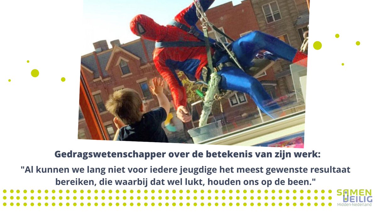 save_jeugd's tweet photo. Gedragswetenschapper over zijn betekenisvolle werk: "Al kunnen we lang niet voor iedere jeugdige het meest gewenste resultaat bereiken, die waarbij dat wel lukt, houden ons op de been." https://t.co/X3qELOSf8T #SamenveiligMiddenNederland #SAVE #Savejeugd #VeiligThuisUtrecht https://t.co/6kCgqlOdrQ
