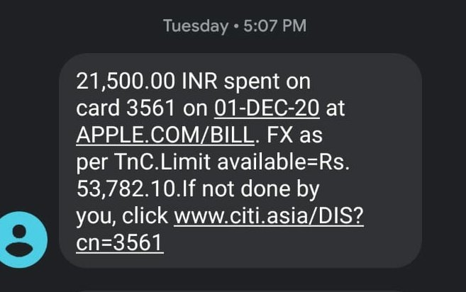arjunbhalla2011's tweet photo. @DelhiPolice @DCP_CCC_Delhi This message in screenshot was received by my mother , as she opened the link by mistake , a sum of rupees 22k was deducted from her credit card . This is the way the society has been like now old , naive people are being looted by the weeds in society https://t.co/ouBy91YSv9