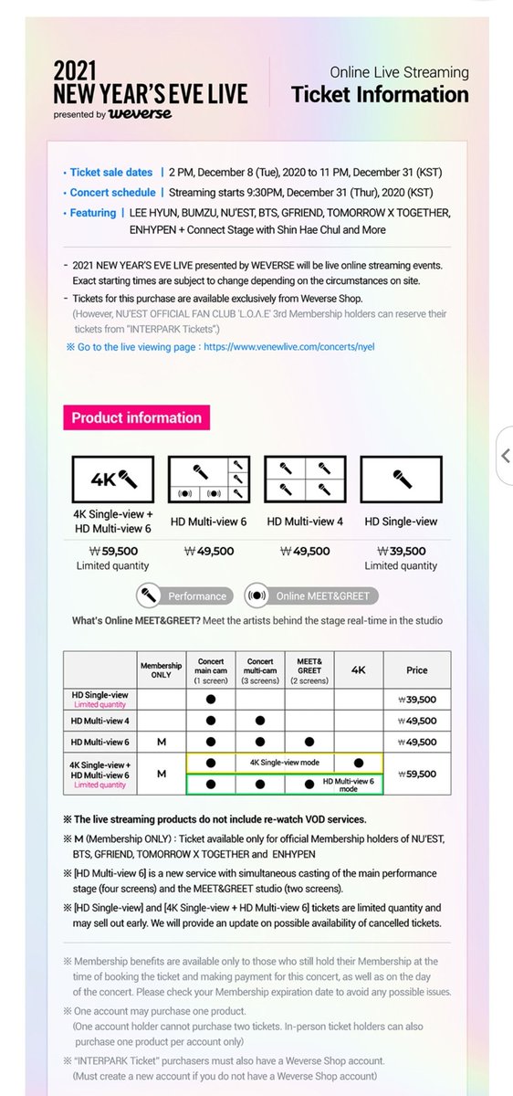 Bts Merch Restocks 21 New Year S Eve Live Ticket Sales Dec 8 2pm To Dec 31 11pm Kst Concert Dec 31 9 30pm Live Viewing Page T Co Tqfomlxcy7