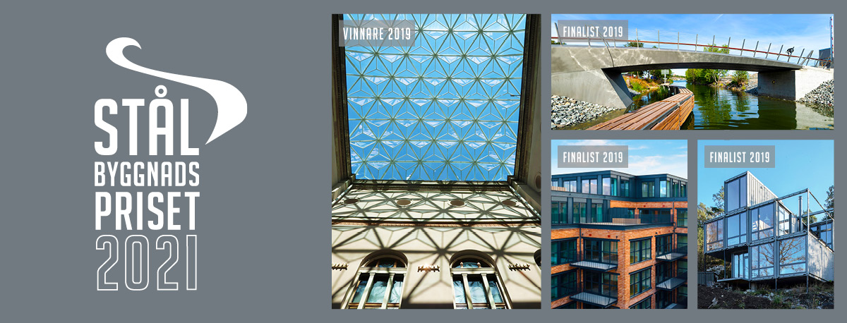 Dags att nominera till #Stålbyggnadspriset 2021!
Nominera ett byggnadsverk där man på ett innovativt, miljömässigt hållbart och arkitektoniskt tilltalande sätt utnyttjat stål i konstruktionen. 
Läs mer på: sbi.se/stalbyggnadspr…