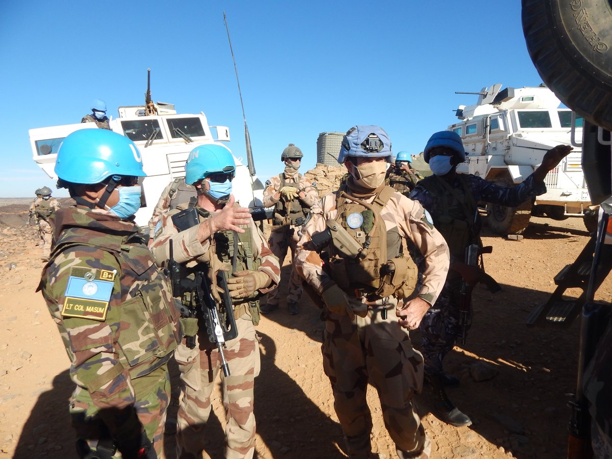 Gyllensporre's tweet photo. La Force de la #MINUSMA a lancé l'opération #URBANCONTROL qui vise à protéger la population contre les groupements terrorists dans les villes de #TESSALIT, #AGUELHOK et #KIDAL. Le but et aussi de rétablir la paix et la sécurité dans le nord du #Mali. #ONU #CasquesBleus https://t.co/GurUvXf7fO