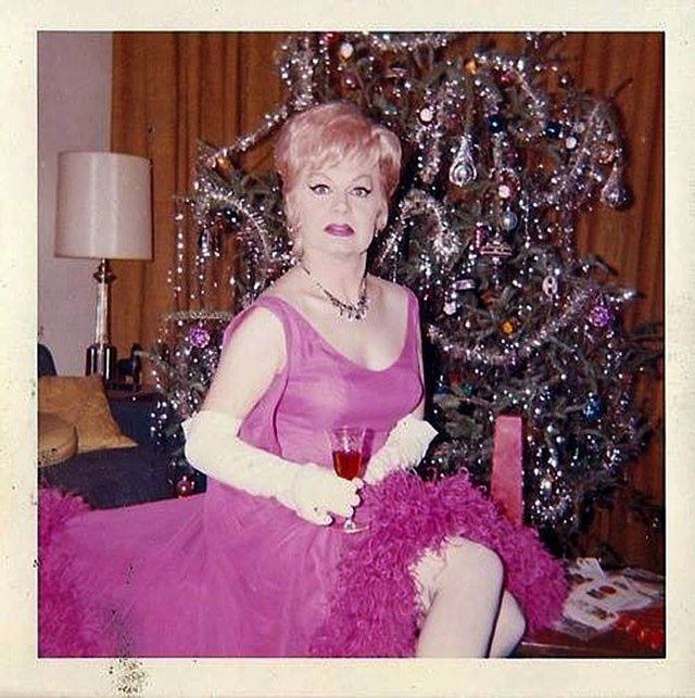 Photos of women posing with their Christmas trees (1950s/60s)Love them all.Enjoy!!