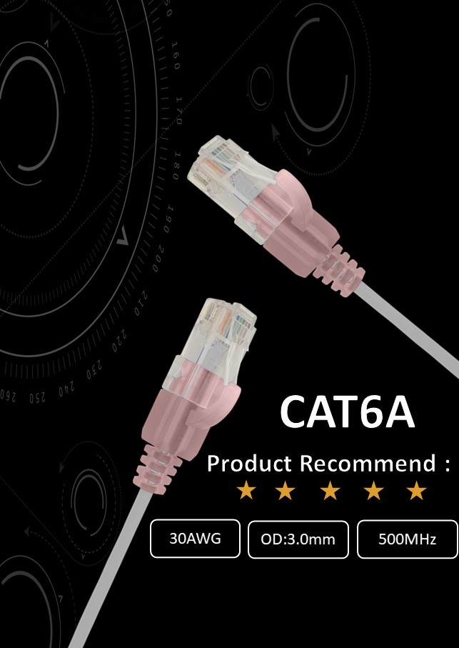 behpex's tweet photo. #BEHPEX--Hot Selling #SlimPro CAT.6A Patch Cable 30AWG with OD:3.0mm. Perfectly works for space at a premium.
Recommend: ⭐️⭐️⭐️⭐️⭐️ https://t.co/ItFeWjTe0l