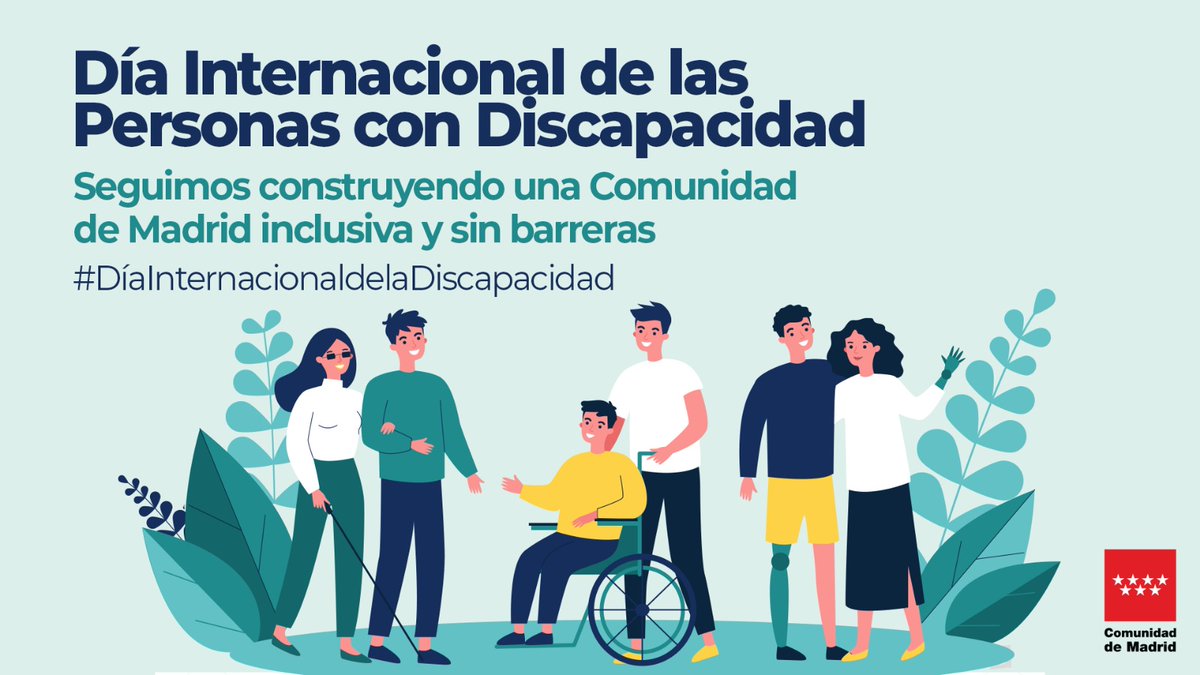 Atención a la Discapacidad▪️Comunidad de Madrid tweet media