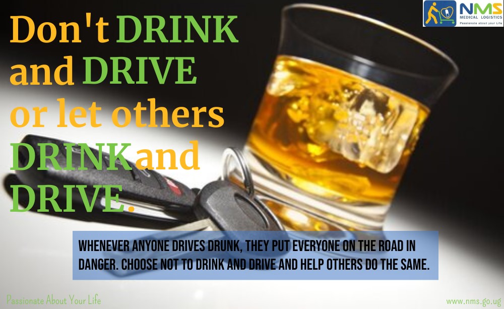 nmsuganda's tweet image. Road accidents kill more people in Uganda than HIV/AIDS.
Drunken driving is one of the leading causes of traffic deaths.
Don't be the cause of someone's death
Drive responsibly.
#NMSHolidayTips
#DontDrinkNDrive
#nmspassionateaboutyourlife