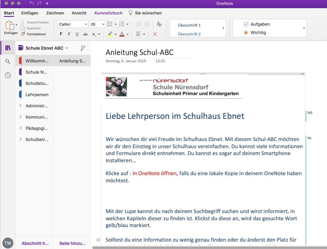 thisvoiceactor's tweet photo. Wir haben auf #microsoft #OneNote ein Schul-ABC eingerichtet, das wir für neue Lehrpersonen und auch für uns selber aktuell halten.
So kann man Fragen früh ausräumen und die Lehrpersonen finden hier hilfreiche Tipps zu allen schulrelevanten Themen.
#picts #caspicts #pictsbfs https://t.co/90qMLb1xzZ