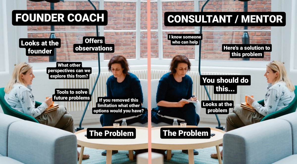 Ok, let's sort this one out shall we! How does coaching differ to consulting and mentoring?

👀 I'll give you a clue - it's all about perspective.

Learn how they differ 🔻
bit.ly/2UfofN5
#inspiredtoimpact