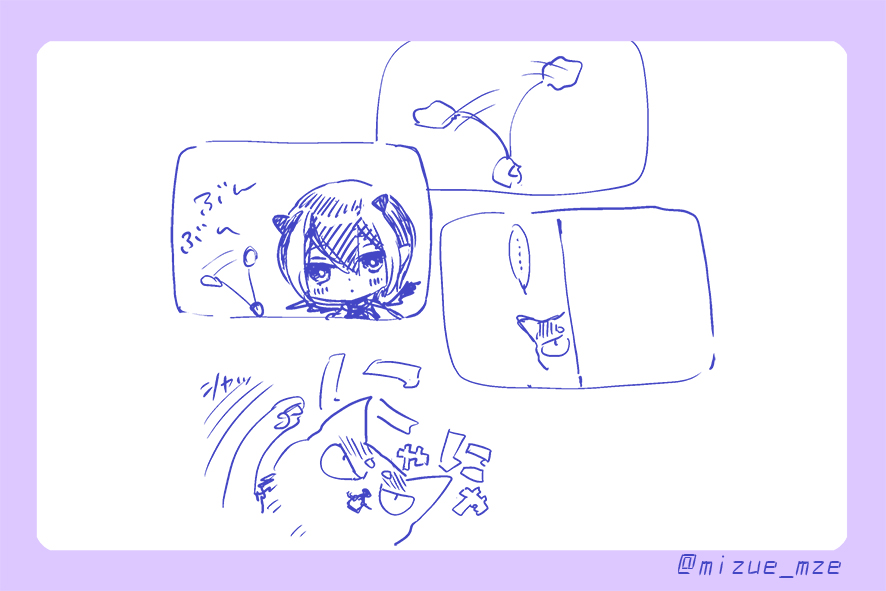 #らくがき
#ネコを拾った悪魔ちゃん
004 