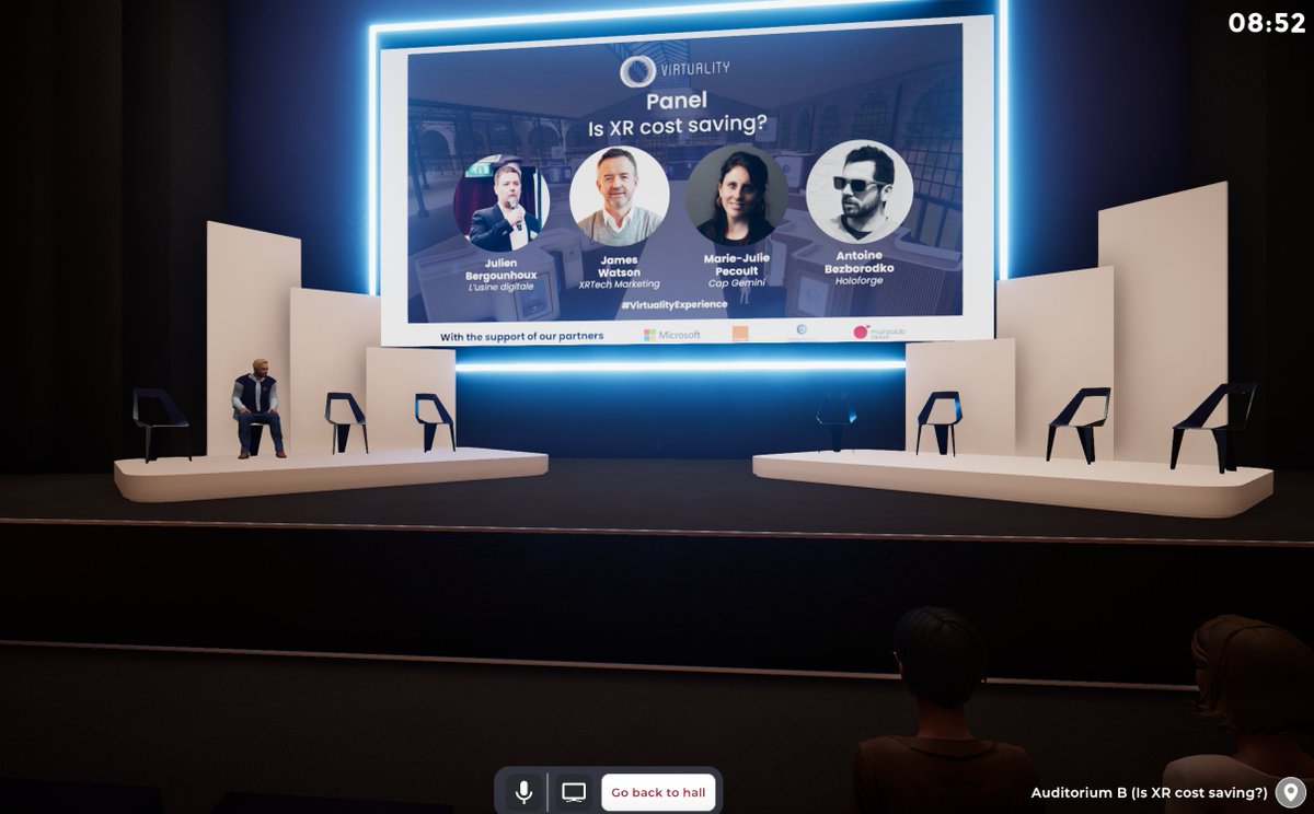 jamescwatson's tweet image. My avatar (pink shirt, bien sur) is looking nervous ahead of &quot;our&quot; panel session at @VirtualityParis at 0930GMT #Virtuality2020 #VirtualityExperience #VR #marketing @XRTechMarketing