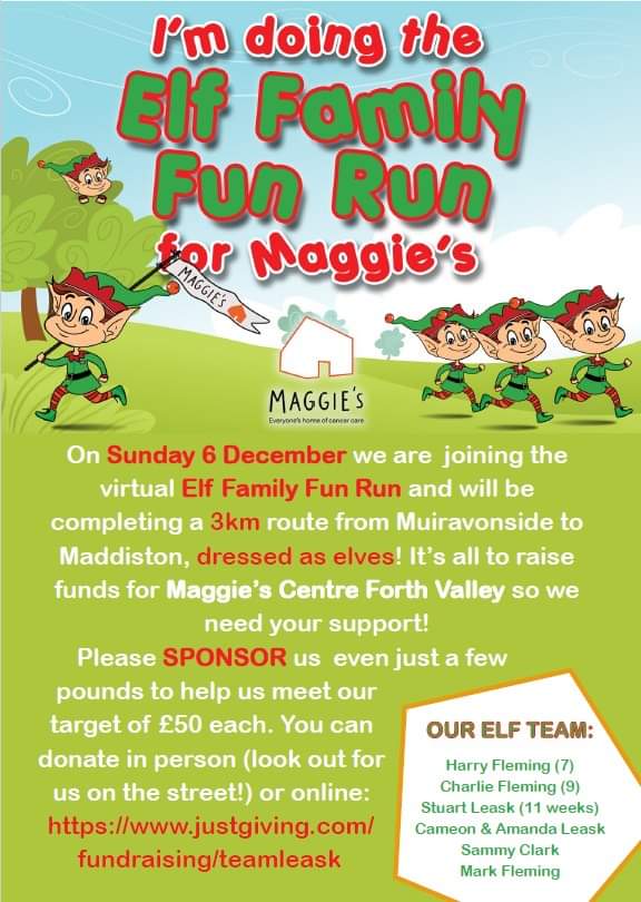 Amanda-Louise Clark (@csbs_dancer) on Twitter photo Raising funds for <a href="/MaggiesCentres/">Maggie's Centres</a> this weekend and looking for sponsors - see flier for details! Look out for elves near you!
<a href="/PE_MPS/">MaddistonPE</a> <a href="/maddistonps/">Maddiston Primary</a> Raising funds for <a href="/MaggiesCentres/">Maggie's Centres</a> this weekend and looking for sponsors - see flier for details! Look out for elves near you!
<a href="/PE_MPS/">MaddistonPE</a> <a href="/maddistonps/">Maddiston Primary</a>