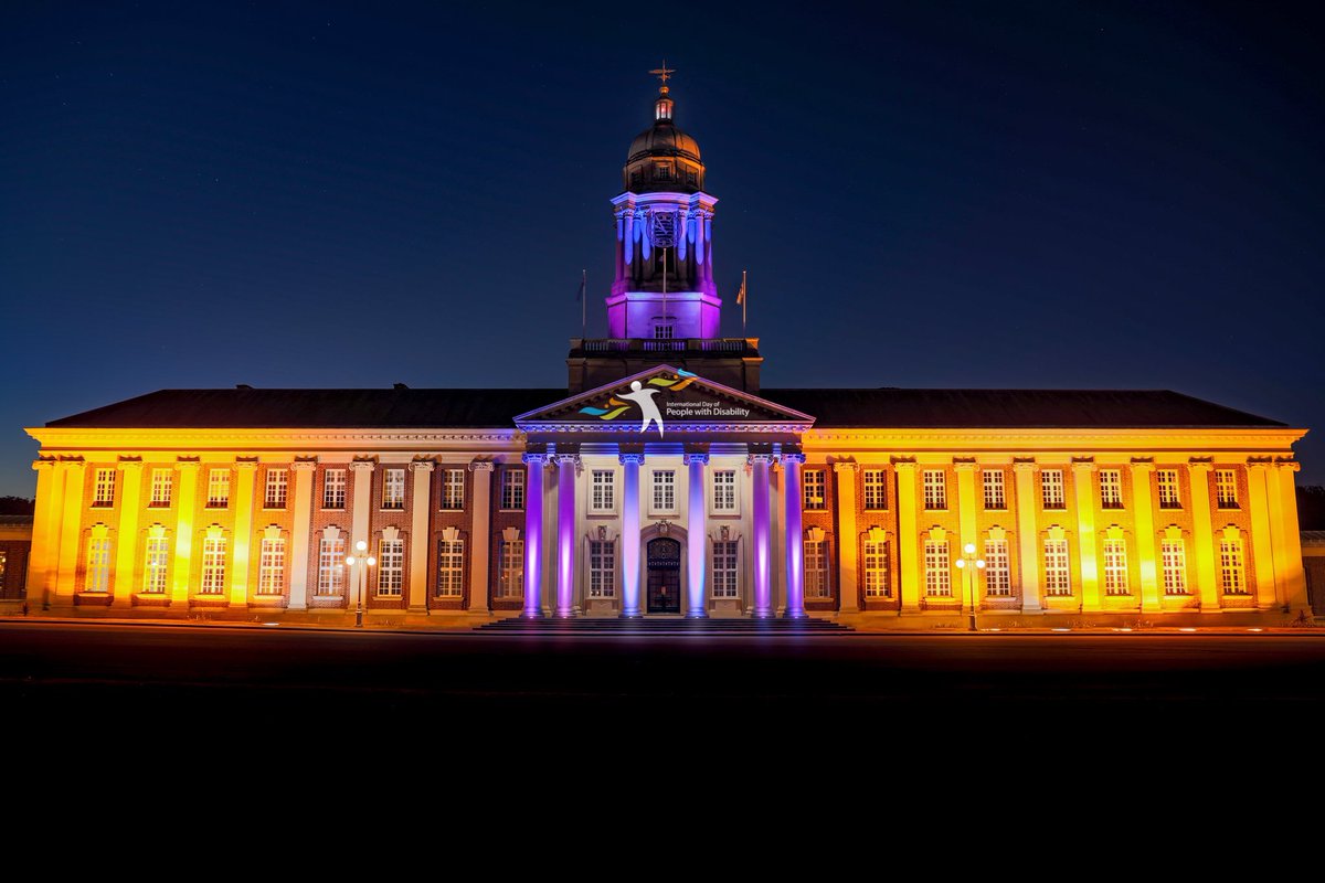 Thank you to <a href="/ComdtCranwell/">CommandantRAFCollege</a> for agreeing to turn CHOM purple for International Day of People with Disabilities 💜

The <a href="/RoyalAirForce/">Royal Air Force</a> has an incredible new network and number of virtual events planned to help increase understanding - DM us for more details
#PurpleLightUp #IDPWD20