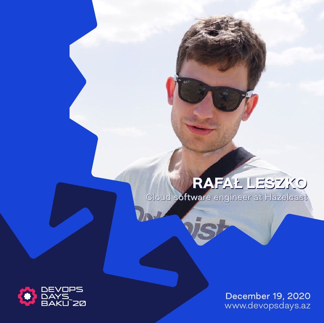 sup_vc's tweet image. Let&apos;s get to know our next speaker !📢
Rafal is Cloud software engineer at Hazelcast, author of the book &quot;Continuous Delivery with Docker and Jenkins&quot;, trainer, and conference speaker. 
📮 Registration: : bit.ly/3k20NOx

#DevOpsDays #DevOpsDaysBaku #onlinedevops