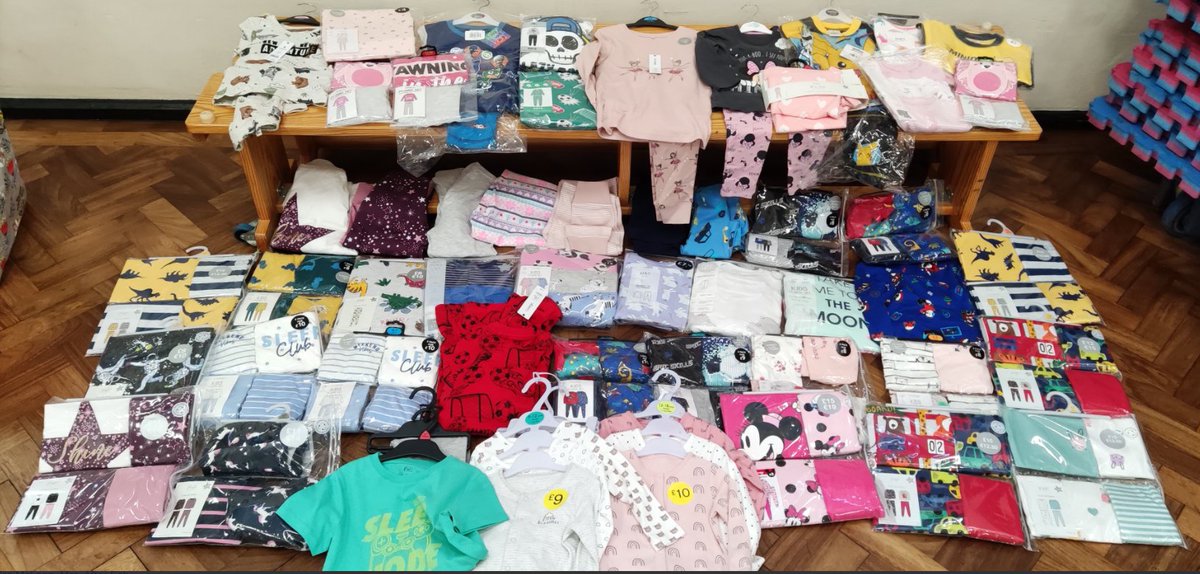 We have bought an amazing 80 pairs of pyjamas with all of your donations for the @CHPyjamaCharity Thank you all for your support!