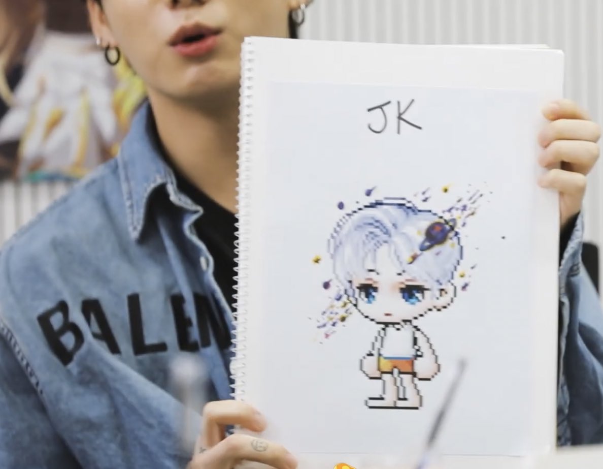 Bts Jungkook Drawing Skills The same reaction was given by netizens who