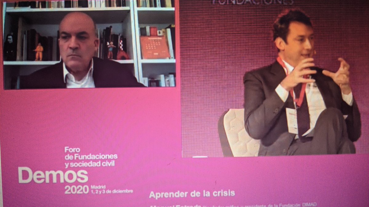 Secot_'s tweet image. &quot;El talento hoy más que nunca es el elemento clave en un futuro disruptivo&quot; y en nuestro caso aportando #TalentoSenior ...¡Bien por @montesgan ! @frdelpino  ahora en #demos2020 @foro_demos