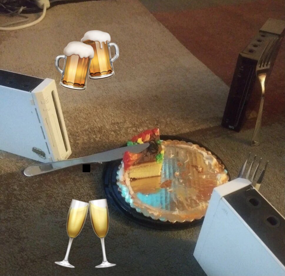 kevinjmoran's tweet photo. @pizzabuttz @RayNarvaezJr wii like to party https://t.co/W1JWhJJeB8