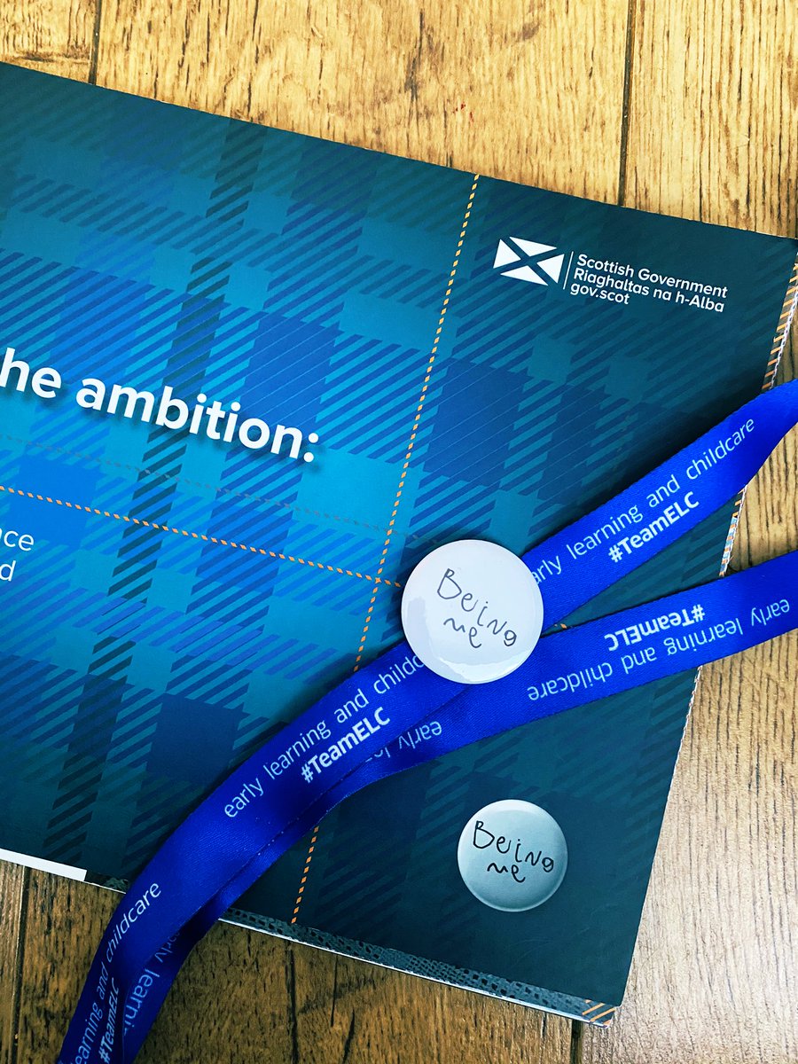 LynnTaylorEdu's tweet photo. Getting ready for our next national #RealisingTheAmbition sessions today. Permission to get my #TeamELC lanyard back on? The interactions from yesterdayโs session were so poignant-what a strong, loving and supportive early years sector we have in Scotland. #BeingUs #ThankYou ๐โฅ๏ธ https://t.co/lLqAbjRgk3