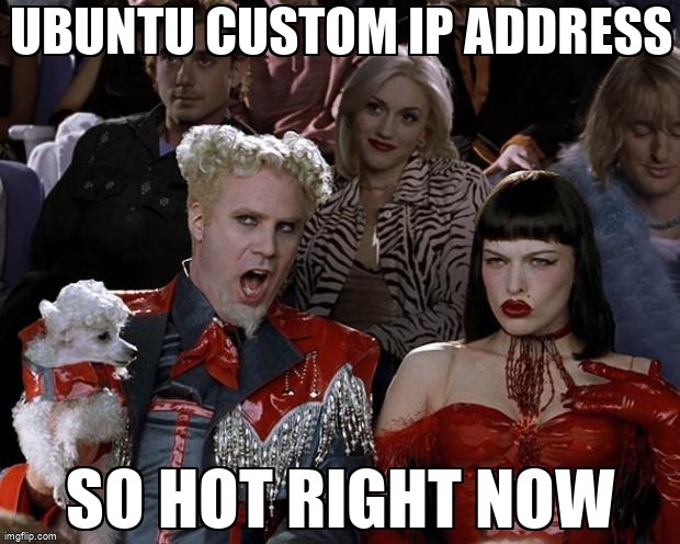 askubuntumemes's tweet image. Ubuntu Custom IP Address askubuntu.com/questions/1297… #vmwareserver #server #vmwareworkstation