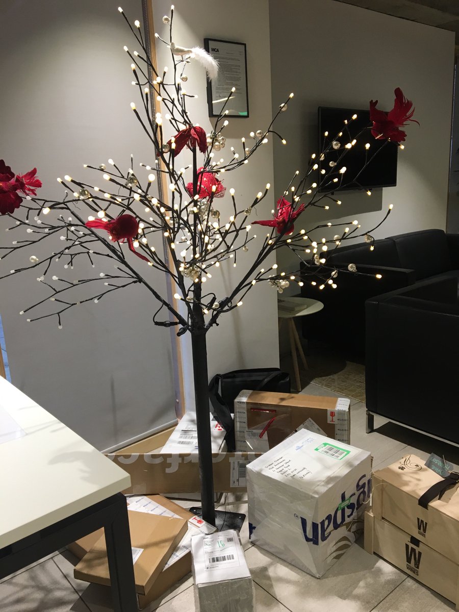 Even in times of remote working, the MCA offices gets sparkled up for the season. Thanks to our elves Georgina and Chris. Thanks guys!