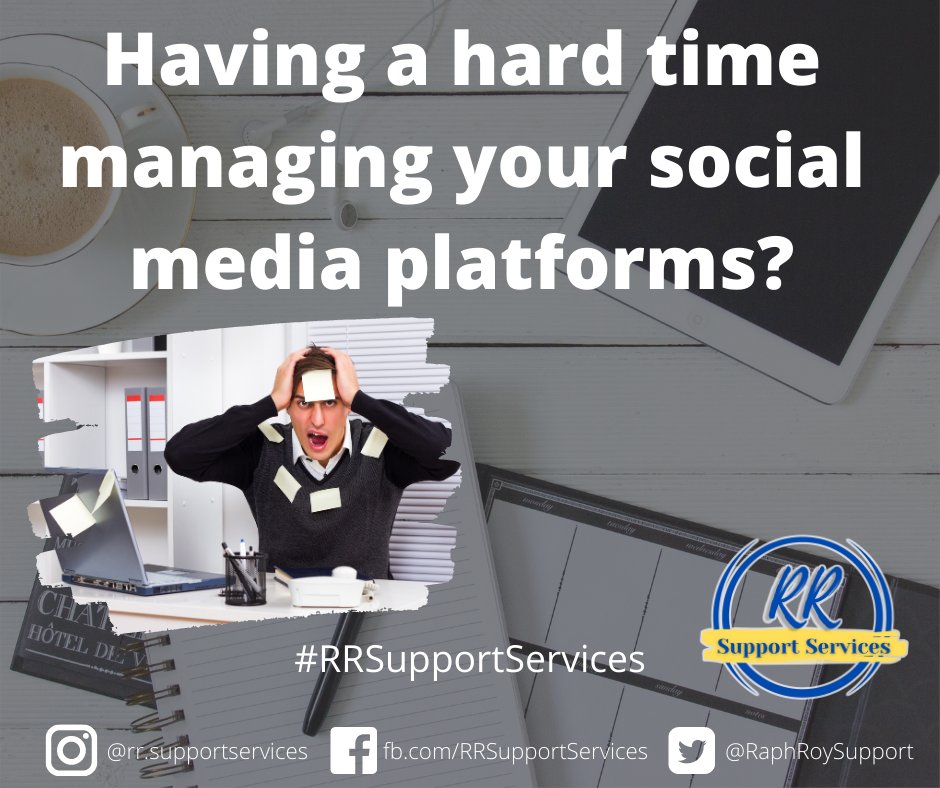 RaphRoySupport's tweet photo. Running a business while marketing using social media is irksome. Aren't you becoming tired sometimes? Tell us more if you agree, we might be able to assist you.
#virtualAssistant
#freelanceWorker
#socialmediamarketing
#smmServices
#VAServices
#socialmedia
#RRSupportServices https://t.co/eyZgSm2WCQ