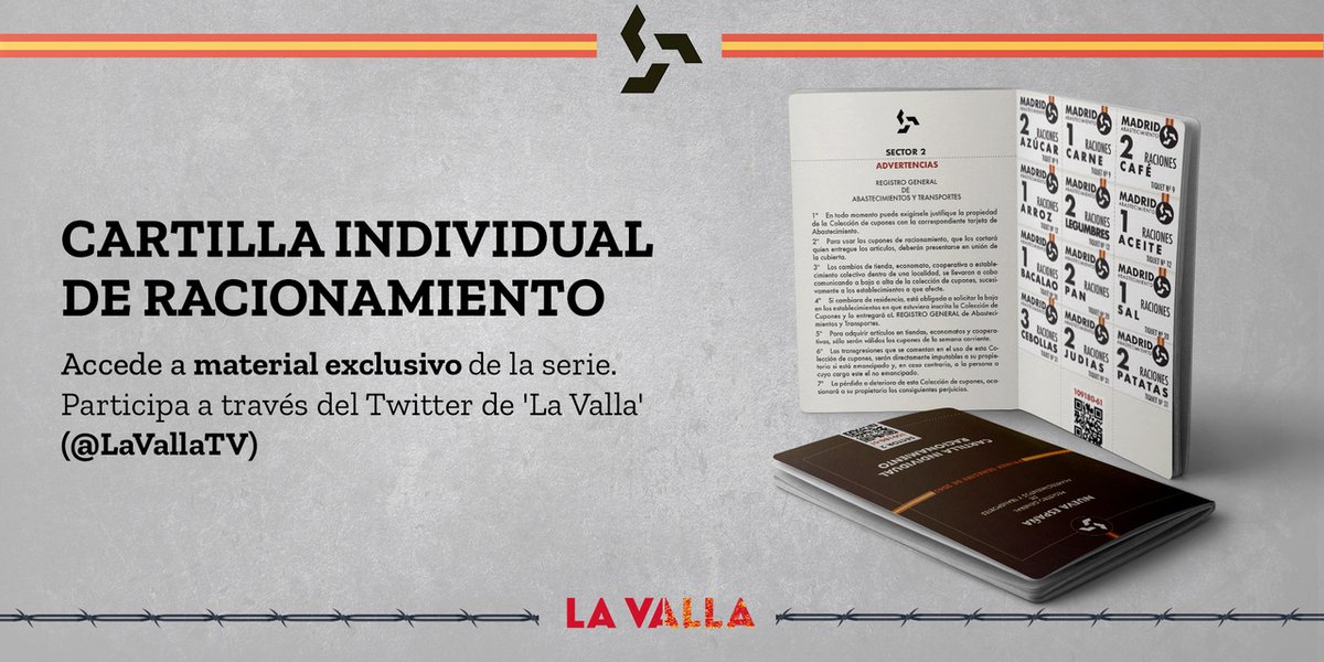 🔓 ¡Ya puedes desbloquear 2 raciones de cebollas de tu cartilla de racionamiento y acceder a material exclusivo de #LaValla!

📲 Síguenos en Twitter

✅ Responde correctamente: ¿Cuál es el verdadero nombre del hijo de Navarro? 

📩 Mira tus MD