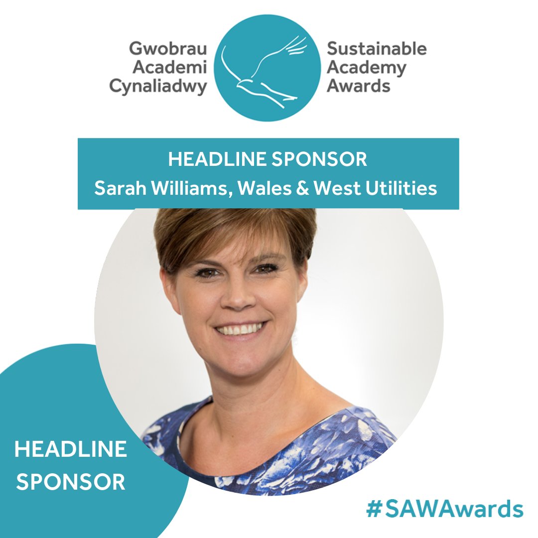 Sarah Williams <a href="/WWUtilities/">Wales&West Utilities</a> is our headline sponsor.

She recently played a lead role in developing a Business Plan which will see Wales &amp; West Utilities invest £400m to deliver a net-zero ready gas network by 2035.

#SAWAwards