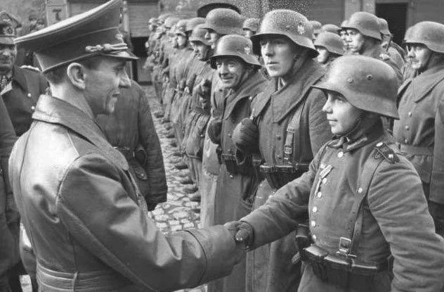 9 WerwolfThe Werwolves were a group of around 5,000 volunteers selected from the most promising members of Hitler Youth and the Waffen SS. They were trained in sabotage and silent killing then were left behind in territories taken from Nazi control and placed in Allied hands.