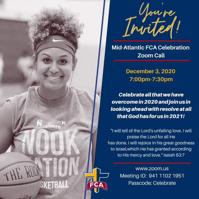 fcacapeatlantic's tweet photo. FCA Mid Atlantic Zoom Celebration! Open email to join! https://t.co/BWVmRiysqE https://t.co/WPeT673jM2