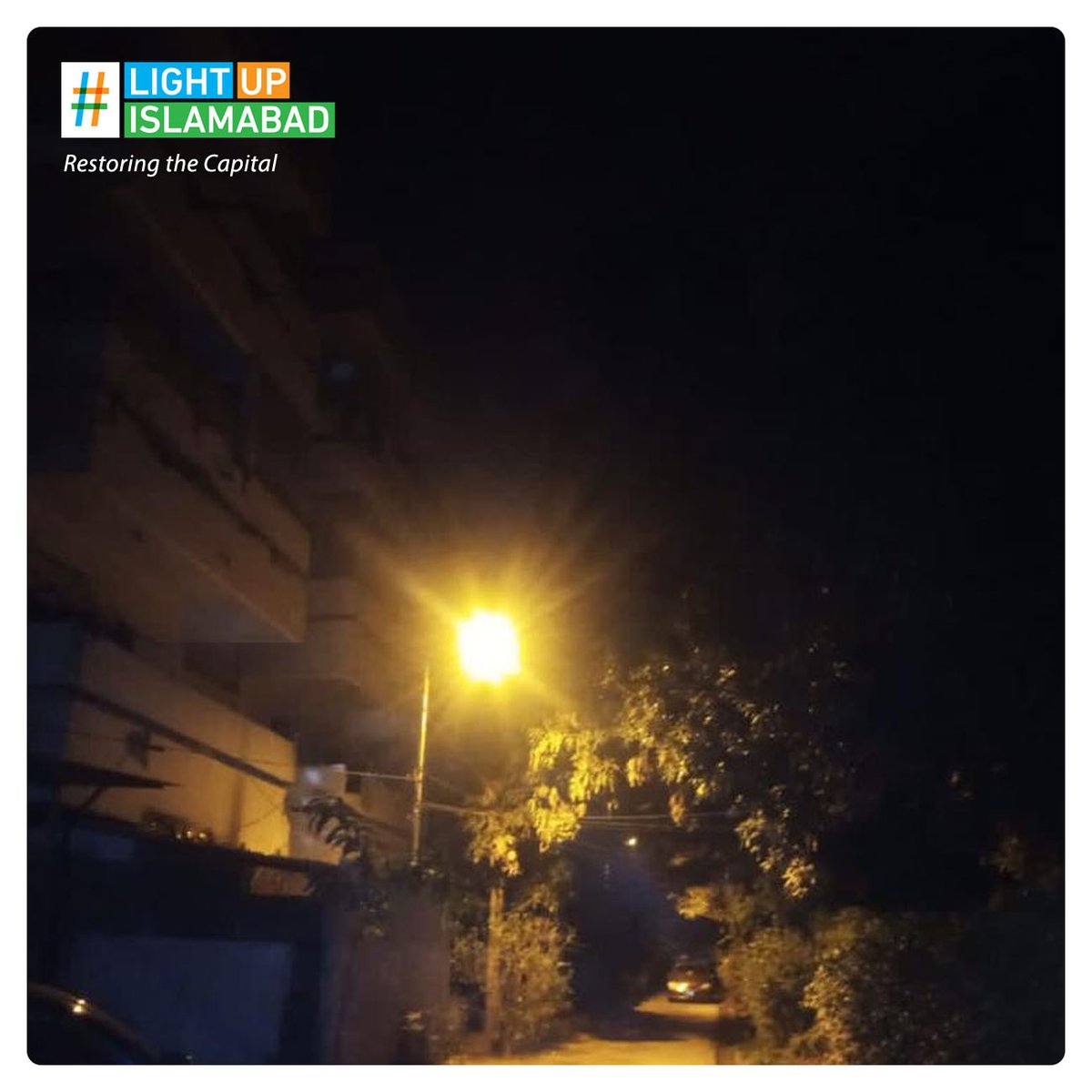 Light Up Islamabad - CDA tweet media