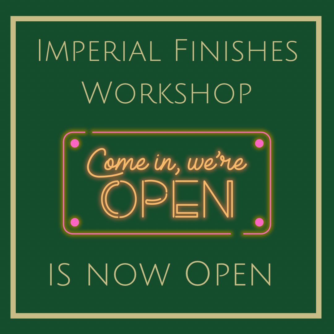 Our Workshop is now Open Monday-Sunday 9am-9pm throughout December by Appointment Only. 
We will be closed on Christmas Day. ❄️🎄❄️ #Christmas2020 #ChristmasCountdown #ChristmasHours #WeAreOpen #ThursdayMotivation #supportsmallbusiness #Antiques #antiquerestoration