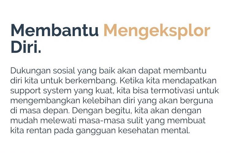 Kalian punya Support System ngga? 