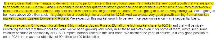 Questions remain abt ultimate market size and true penetration potential of RRP but, so far, the strategy seems to be working.  $PM saw the mkt trends early, mgmt acknowledged they were facing their own “Kodak moment”, and made tough decisions to pivot the biz.