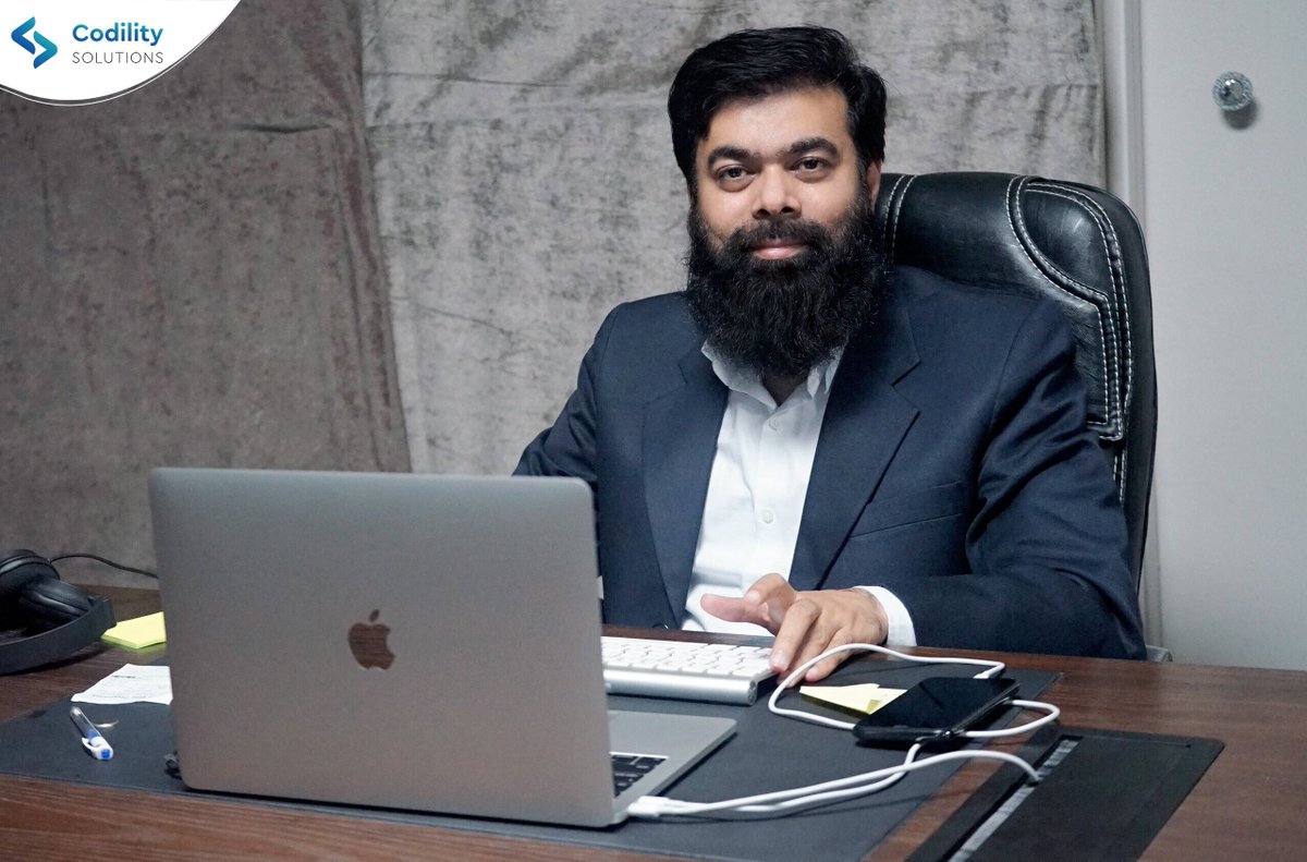 CodilitySoluti1's tweet photo. Perseverance, courage, and dedication are the essences of an entrepreneurial mindset to achieve your SMART goals (Khurram Qureshi, CEO - Codility Solutions).
#KhurramQureshi #CEO #CodilitySolutions https://t.co/T13TGU1ncg