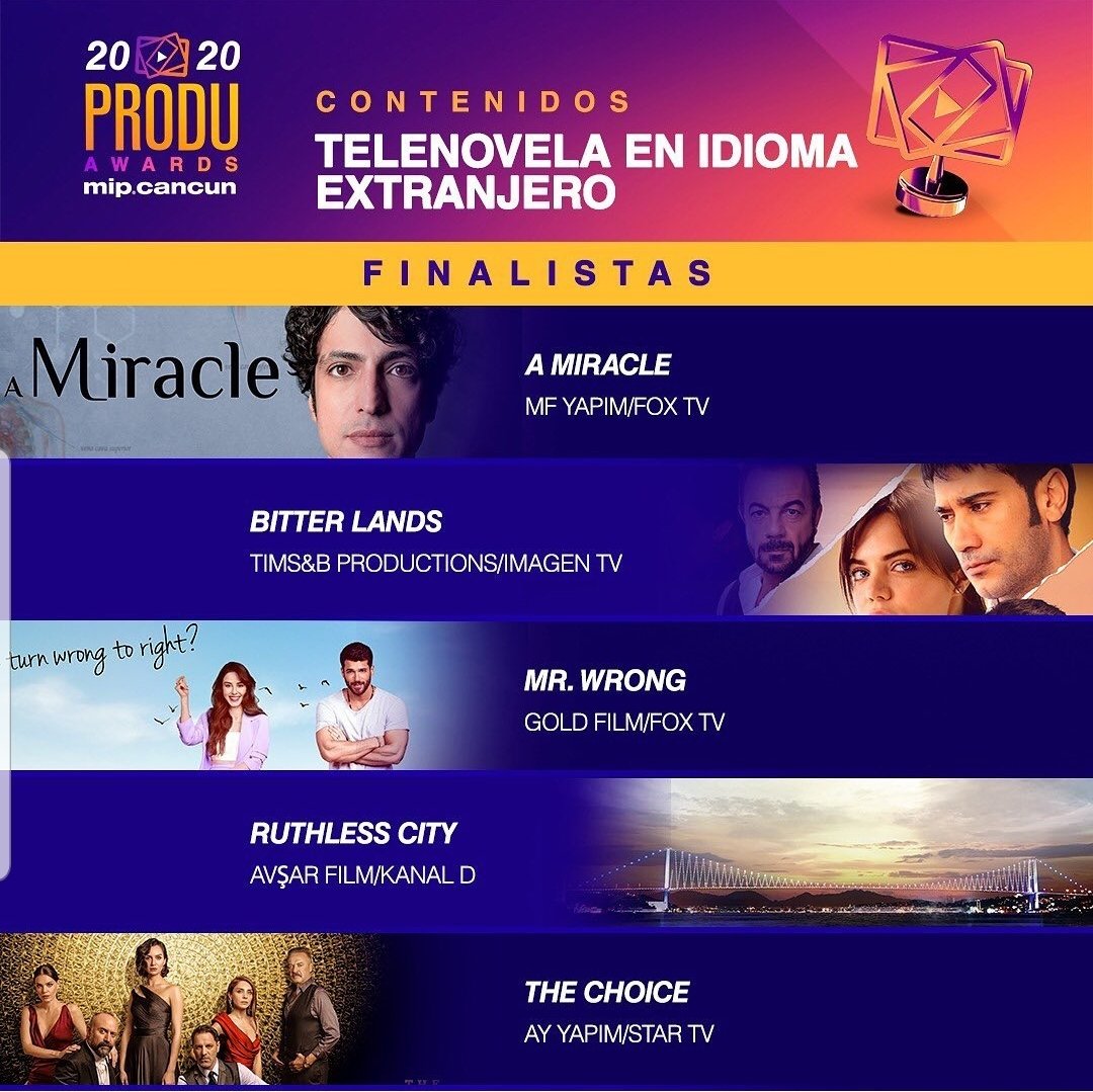 Hoy se conocerán los ganadores, mucha suerte a todo el equipo♥️
#PRODUAwards2020MrWrong