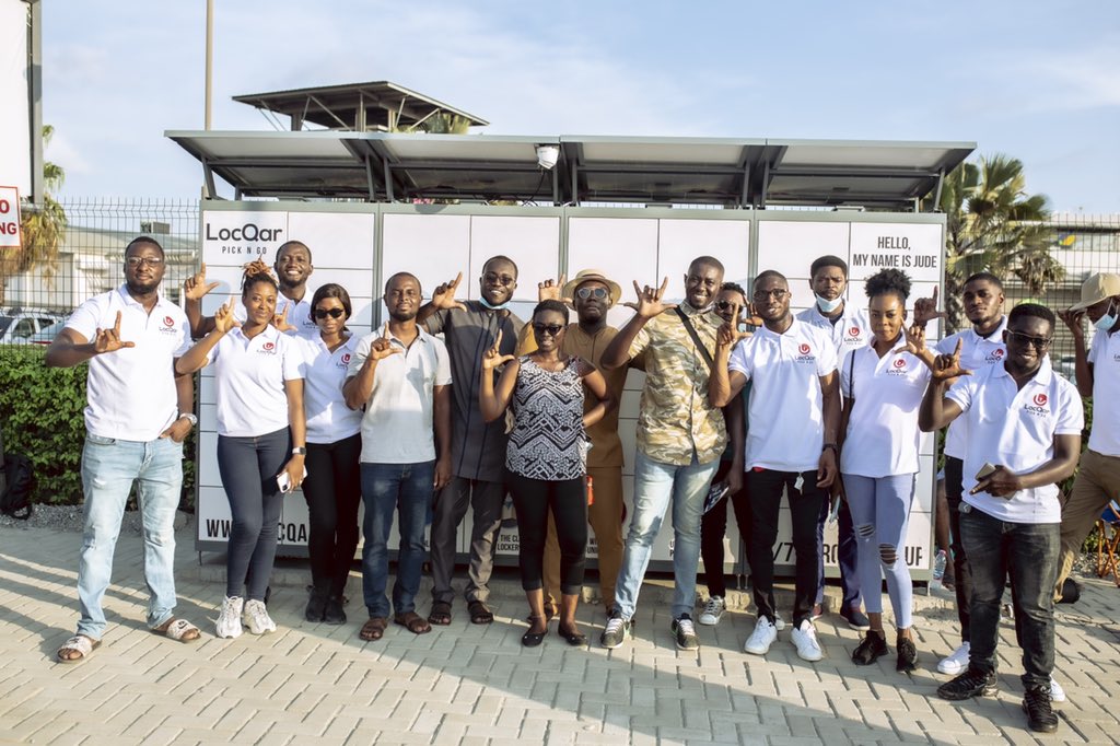 locqar's tweet photo. We successfully launched our smart LocQar over the weekend. Thanks to our partners and everyone who joined us. #LocQar is now available at the Accra mall for free use. Try it today! #TheSmartLocQar https://t.co/inVhN35PHN