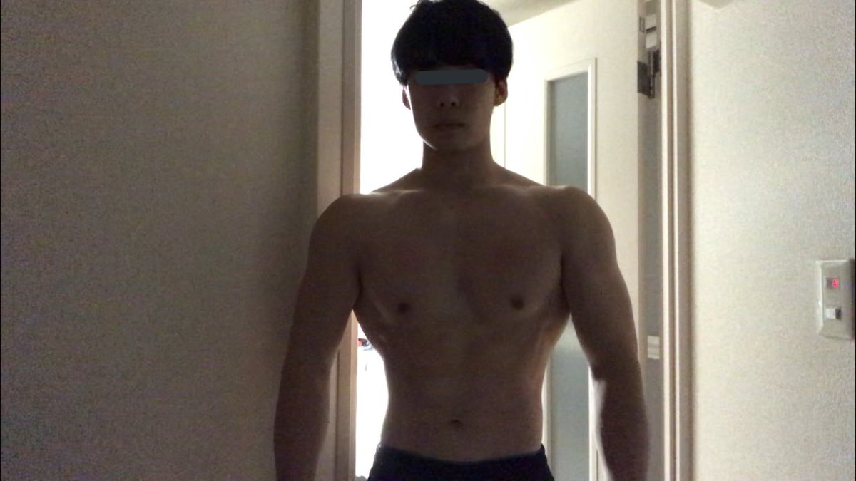 こまちくん 筋トレフリーランス大学生 胸トレ終了 筋肉痛くるかな