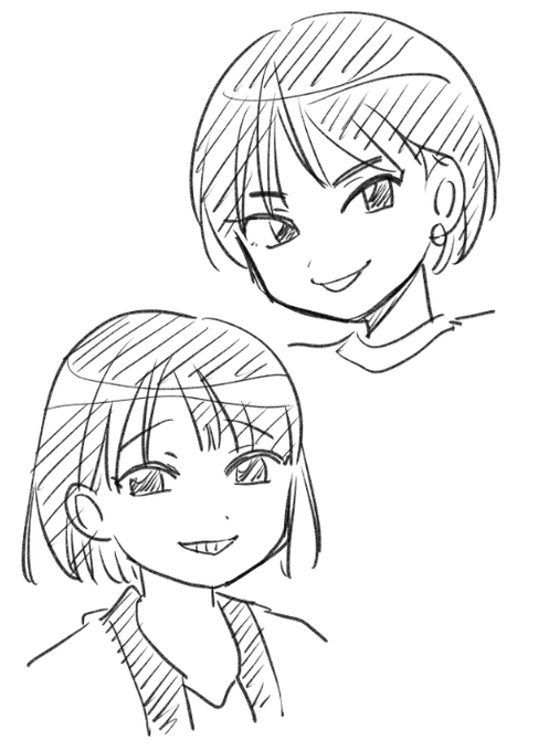 似顔絵って難しい 